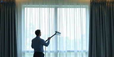 Commercial curtain stain removal service canterbury-vic hotels offices restaurants